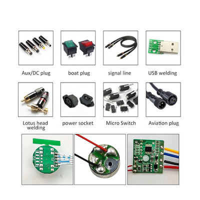 USBのコネクターの電気ケーブルはんだ付けする機械錫のPCB/LED/ロボット溶接