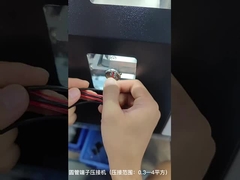 半自動フェルールとワイヤークリッピングマシン 0.6mpa-0.8mpa