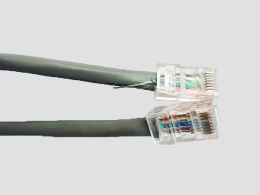 ネットワーク/インターネット/イーサネット ケーブルのためのCat6 Rj45 8P8Cの自動ひだが付く機械