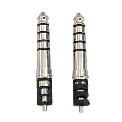 ニッケル付きプラグ ヘッドフォンプラグ 4.4mm 5ポール 33L 男性オーディオコネクタ