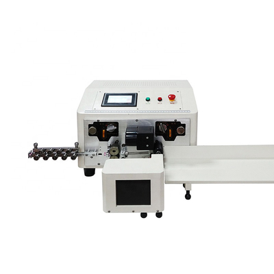 6mm2をねじる二重ワイヤー自動切断ケーブルのストリップ機械
