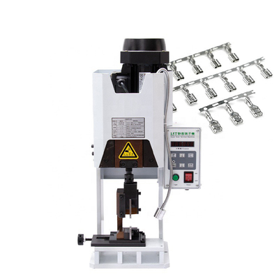 30mm ターミナル クリッピング マシン 0.55KW コンピュータ DC ターミナル